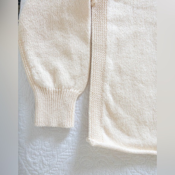 NWT We The Free Torres Roll Neck Sweater Sugar Swizzle Cream Size S - Picture 8 of 11